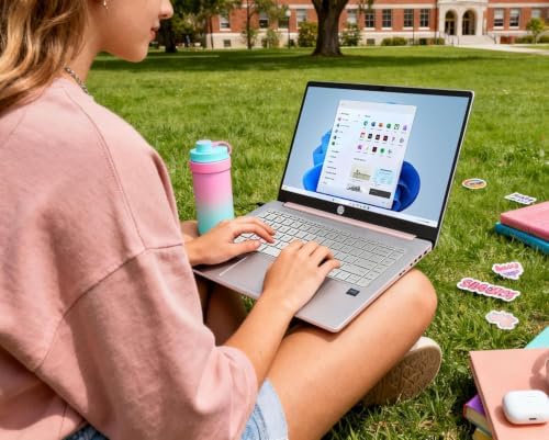HP New Everyday Slim Laptop • 2026-2027 Edition • Microsoft Office 365 Included • Intel N150 CPU • 128GB SSD + 1TB Cloud Storage • Stunning Color • Copilot AI • Windows 11 - Image 4