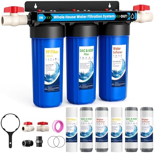 Whole House Water Filter System, Extra 2 Sets Filter Included,0.5 Micron by Unknown