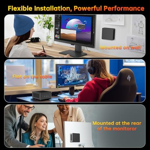 ASUS NUC 14 Pro AI Mini Computer Win 11 Pro, Intel Ultra 7 155H (16C/22T, Up to 4.8GHz), 64GB DDR5 RAM, 1TB PCIe SSD, Mini Desktop PC with Intel Arc GPU, Thunderbolt 4,WiFi 6E, 8K/Quad 4K HDR Display - Image 7