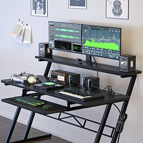 Armocity Music Studio Desk Production Workstation - Recording Studio Desk - Image 6