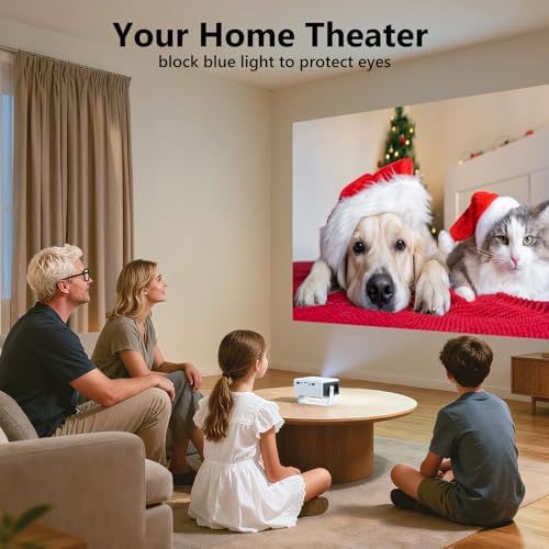 Yoton Y3 Mini Projector, Ultra-Compact 317g, 360° Stand, Auto Keystone - Image 2