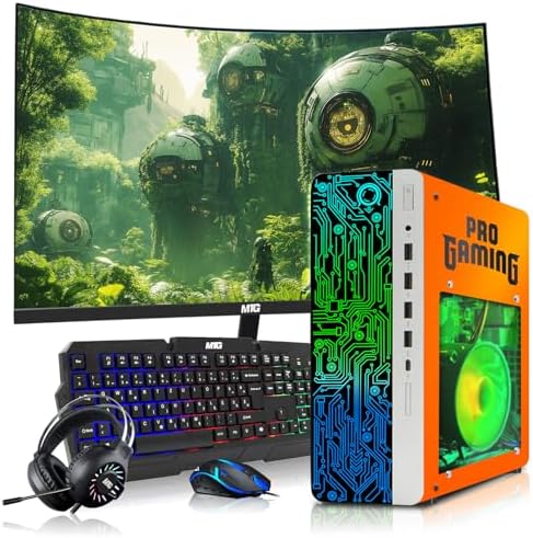 HP G4 Gaming PC, AMD Ryzen 3 Pro, 16GB RAM, 256GB SSD + 2x500GB HDD Win 11 by Amazon+Renewed