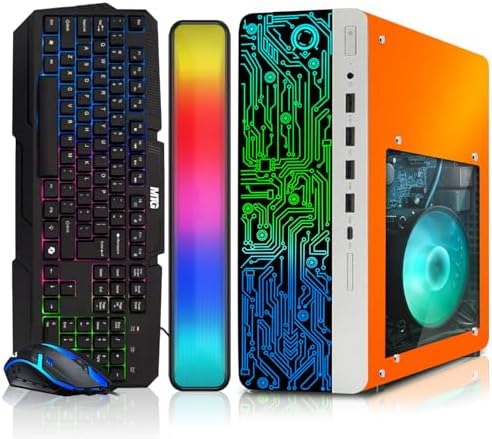 HP Desktop Computer, Phoenix AMD Ryzen 3 PRO, 16GB RAM, 512GB SSD, Win 11 by Amazon+Renewed