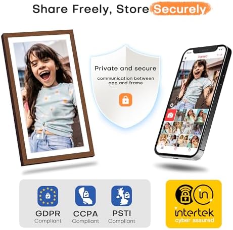 Digital Picture Frame, 15.6 Inch Frameo Digital Frame WiFi Large Display - Image 7