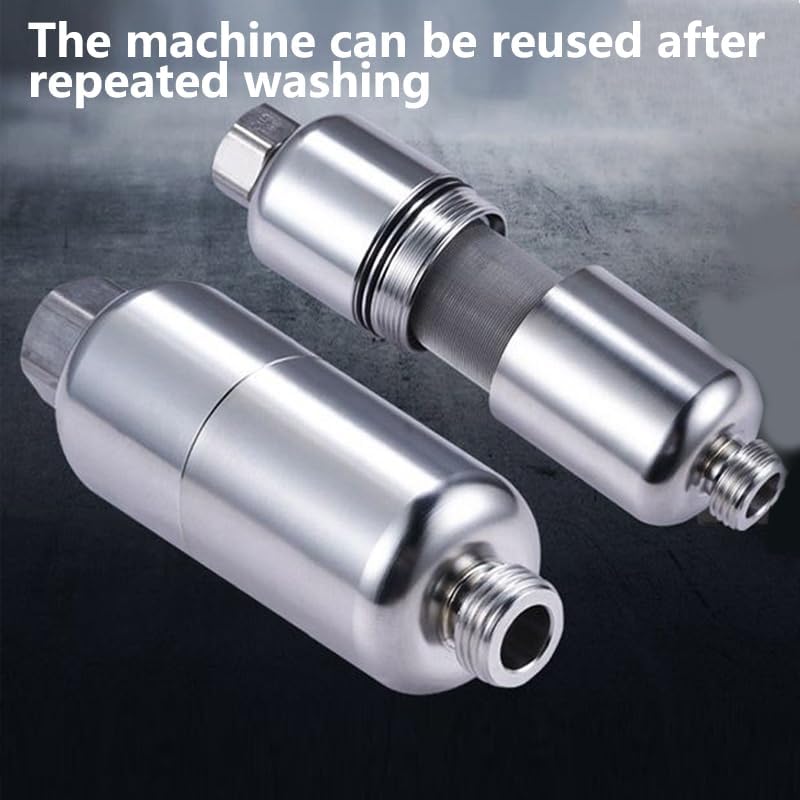304 Stainless Steel Whole House Water Filter - BPA Free, Maintenance Free, Sediment Removal for Washing Machine, Laundry & Home Protection - Image 3
