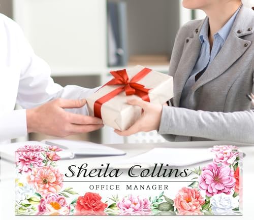 Custom Name Plate for Desk, Employee Appreciation Gifts, Office Decor - Image 6