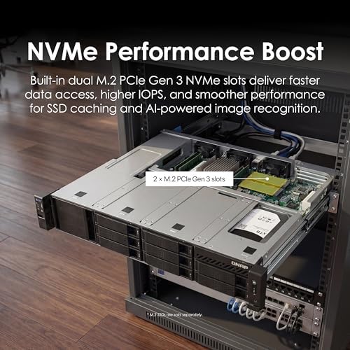 QNAP TS-855eU-8G-US 8 Bay 2U Rackmount NAS - Image 4