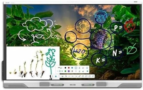 Smart Technologies RX275 75 in. Smart Board RX Series Interactive Display with iQ - White by Unknown