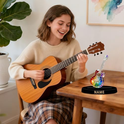 Personalized Acrylic Trumpet Decoration - Stained Glass Style Colorful Figurine with Custom Name Plate, Music Desktop Ornament Gifts for Trumpeters Brass Musicians Music Lovers & Collectors - Image 5
