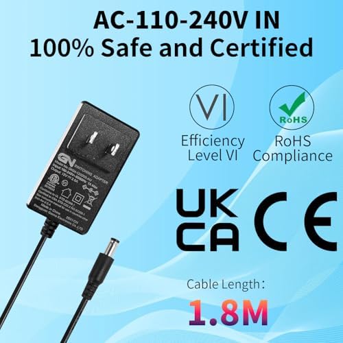 Jexiop 12.5 inch Security Monitor,Small Monitor with Speaker,Remote Control/HDMI/VGA/BNC/RCA Interfaces in for Home | Office | Warehouse Surveillance | RV - Image 7