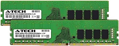A-Tech 32GB Kit (2x16GB) RAM for Dell Inspiron 3880, 3881 Desktop | DDR4 2933MHz PC4-23400 DIMM 1.2V 288-Pin Non-ECC UDIMM Memory Upgrade - Image 3