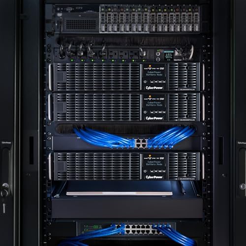 CyberPower OL3000RTXL2U Smart App Online UPS System, 3000VA/2700W, 7 Outlets, 2U Rack/Tower - Image 6