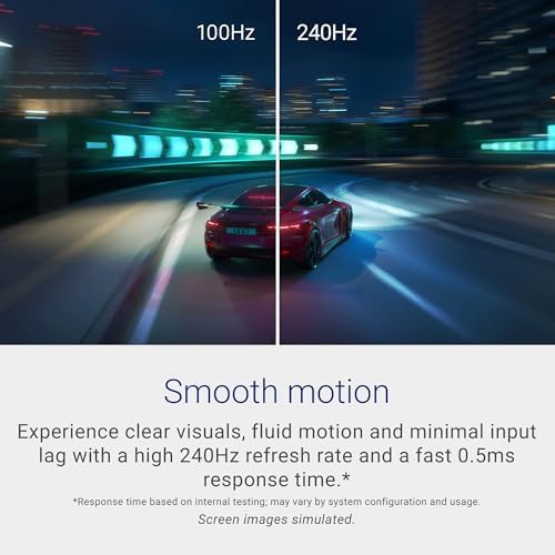 Dell 27 240Hz Gaming Monitor - SE2726HG - 27-inch FHD (1920x1080) Display, in-Plane Switching (IPS) Technology, AMD FreeSync Premium, TÜV 3-Star, 2X HDMI, DisplayPort 1.4, Tilt - Image 2