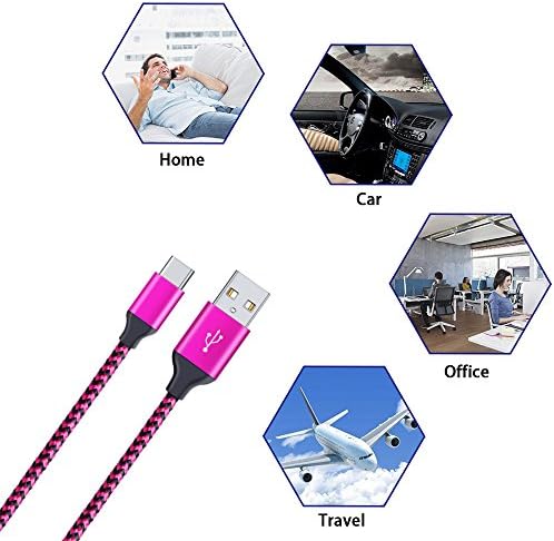 6FT Cable Fast Charging Cord Phone Charger for Samsung Galaxy S25 Ultra - Image 5
