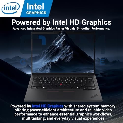 Lenovo ThinkPad T14 Gen 6 Touchscreen AI Business Laptop 14" FHD+ Display, Intel Ultra 5 225U, 32GB DDR5 RAM, 512GB SSD, 5MP FHD Webcam, Fingerprint, Backlit KB, Wi-Fi 6E, 2 Thunderbolt 4 - Black - Image 4