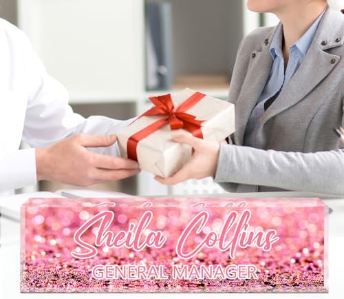 Custom Name Plate for Desk, Employee Appreciation Gifts, Office Decor - Image 5