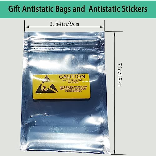 10 pcs DDR Memory Desktop RAM Module Case,Plastic Box Packaging Container Clamshell Memory Module,Antistatic Tray for DDR2, DDR3 and DDR4 - Image 5