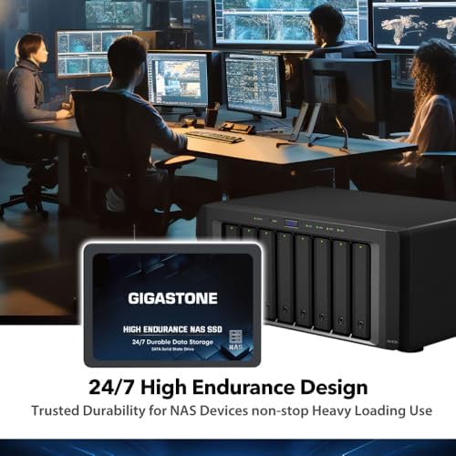 Gigastone 4TB High Endurance SSD Up to 530MB/s SLC Caching 24/7 Reliable for Gaming/PC/NAS SSD 5-Year Warranty 2.5" SATA Internal Solid State Drives RAID Disk - Image 2