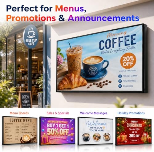 P5 Outdoor Full-Color Programmable LED Sign 65” × 34” High-Brightness Digital Display with WiFi & USB Control, Scrolling Message Board for Business Advertising, Text/Image/Video, IP65 Waterproof - Image 4