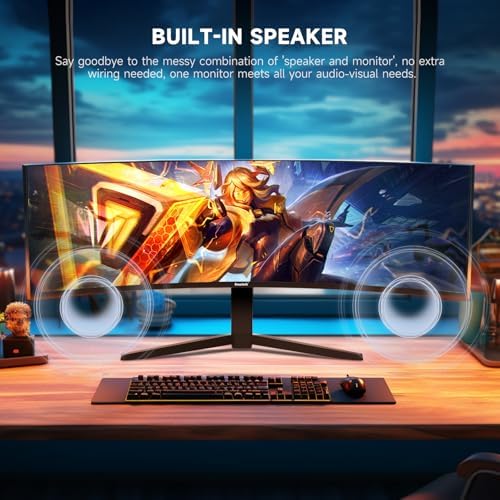 Gawfolk 49 inch Super Wide Curved Gaming 165Hz Monitor, DQHD PC Screen - Image 7
