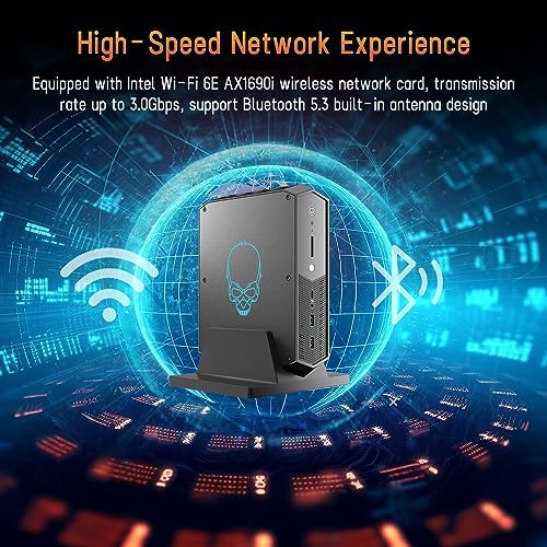 Intel NUC 12 Enthusiast Mini PCs 14 Cores i7-12700H/Intel Arc A770M/32GB RAM/1TB SSD for Home/Audio-Visual/Business/Office (NUC12SNKi72) - Image 6