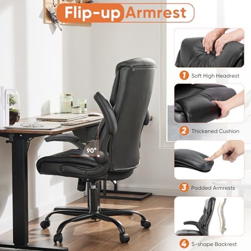 Sweetcrispy Heavy Duty Office Chair, Gaming Desk Chair 2 Pack - Image 5