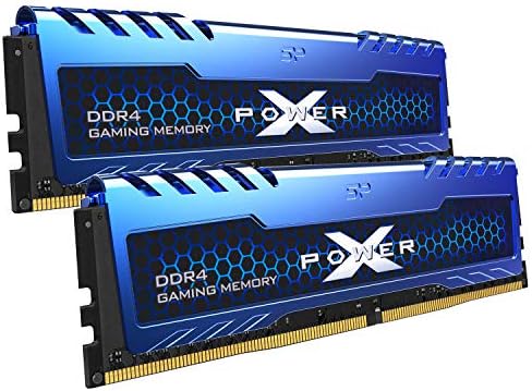 Silicon Power DDR4 32GB (2x16GB) Turbine 3200MHz (PC4 25600) 288-pin CL16 1.35V UDIMM Desktop Memory Module RAM (SP032GXLZU320BDA) by SPSiliconPower