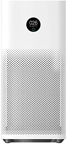 Xiaomi Mi Air Purifier 3H, True HEPA H13 3-Stage Filter System Removes 99.97% of Pollutants as small as 0.3 microns, Smart Home Integration, Whisper Quiet, Just 0.9KW/day, OLED Touch Display by Xiaomi