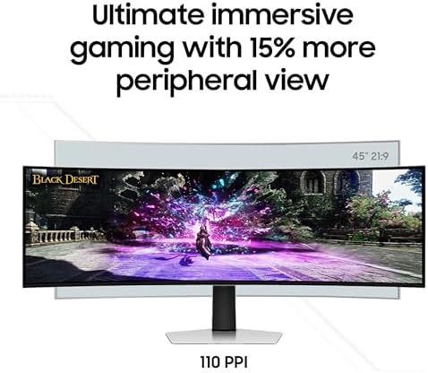 Samsung 49" Odyssey (G93SC) Series QD-OLED Curved Gaming Monitor - Image 5
