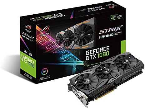 ASUS GeForce GTX 1080 8GB ROG Strix OC Edition Graphic Card STRIX-GTX1080-O8G-GAMING by Unknown