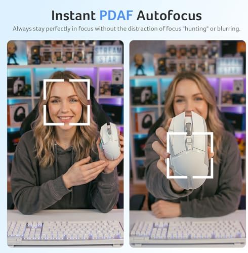 Acer A640 4K Webcam with AI Noise Canceling Mic for Streaming Meetings - Image 5