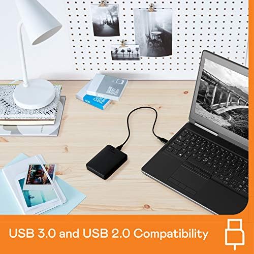 WD 2TB Elements Portable External Hard Drive HDD, USB 3.0, Compatible with PC, Mac, PS4 & Xbox - WDBU6Y0020BBK-WESN - Image 3