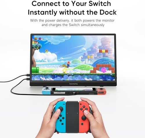 Dopesplay 15.6" Portable Monitor, FHD 1080P Laptop Screen Extender - Image 6