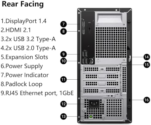 Dell Pro 2026 Desktop Tower 16GB DDR5 RAM 512GB SSD, Windows 11 Pro - Image 5