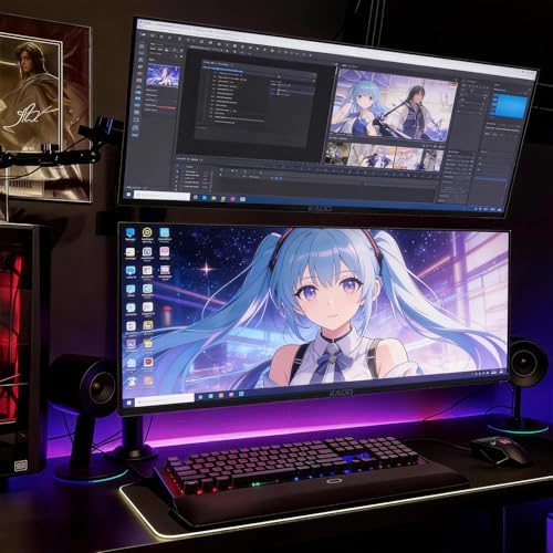 Kado 34" 100Hz Ultrawide 21:9 3440x1440 103% sRGB 2-Pack Computer Monitor - Image 4