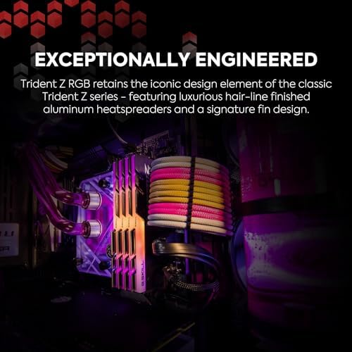 G.SKILL Trident Z RGB Series DDR4 RAM (XMP) 16GB (2x8GB) Up to 3000MT/s* CL16-18-18-38 1.35V Intel AMD Desktop Computer Memory U-DIMM (F4-3000C16D-16GTZR) - Image 4
