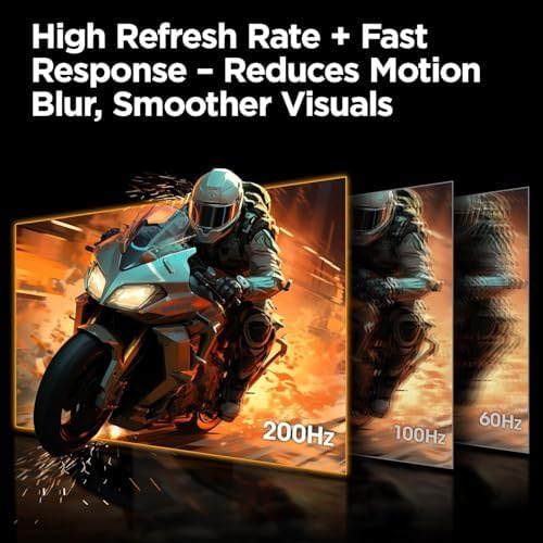 KOORUI 27-Inch 1440p Gaming Monitor, 200Hz 1ms, Fast IPS, HDR400 - Image 3