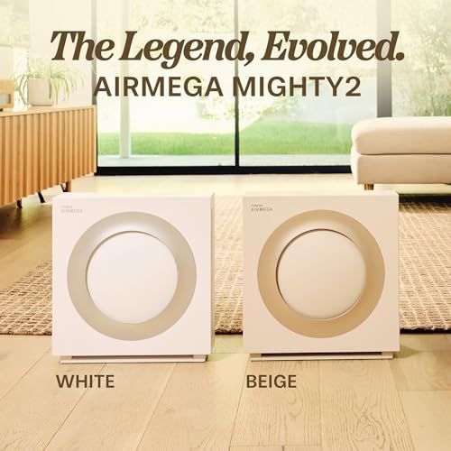 COWAY Airmega Mighty2 Air Purifier, Next Gen of AP-1512HH, for Large Room & Home Cleans up to 1,800 ft², IEST certified HEPA and Active Carbon for Allergies, Smoke, Dust, Pets & Mold, AP-1512N(W) - Image 2