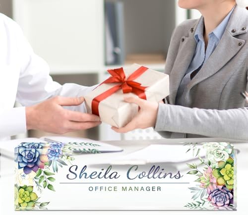 Custom Name Plate for Desk, Employee Appreciation Gifts, Office Decor - Image 6