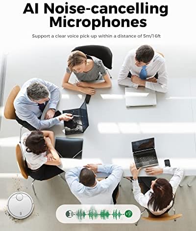 4K AI-Powered Conference Webcam with Microphones Speakers, Zoom Certified - Image 3