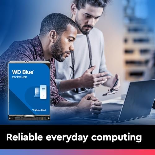 Western Digital 1TB WD Blue Mobile Hard Drive HDD - 5400 RPM, SATA 6 Gb/s, 128 MB Cache, 2.5" - WD10SPZX - Image 2