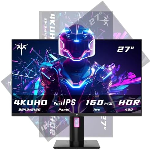 KTC 27 Inch 4K 160Hz Gaming Monitor, UHD Fast IPS, H27P22S by KTC