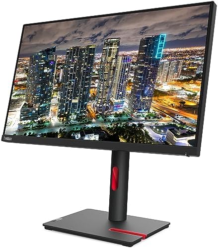 Lenovo ThinkVision T24i 24-inch 1920 x 1080 LED Backlit Full HD Widescreen LCD Monitor, 2-Pack Bundle with HDMI, VGA, DisplayPort, USB Hub - Image 3