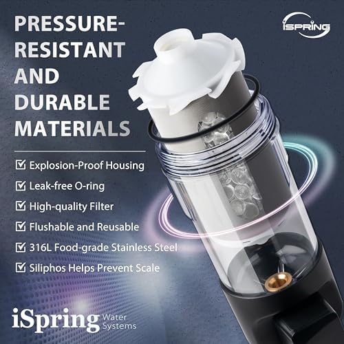 iSpring FWSP50SL-ARJ Spin Down Filter Replacement Cartridge, Siliphos - Image 3