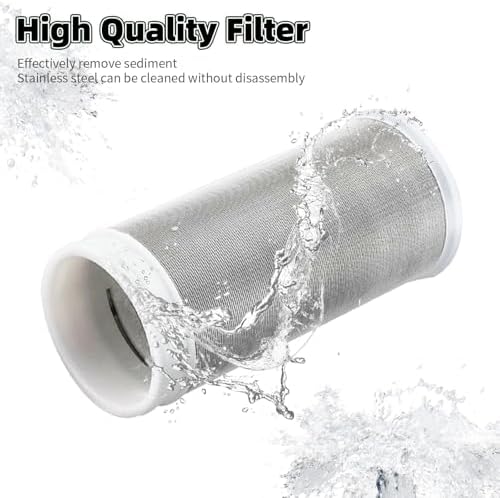 Reusable Brass Inline Sediment Filter (40 Micron) – Universal Water Filtration System for Washing Machine, Heater, Garden, RV | Prevents Clothes Yellowing, Dry Skin & Scale Build-Up - Image 6