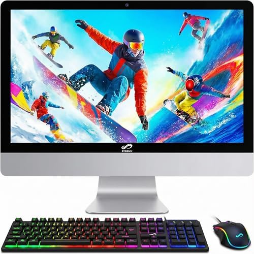 STGSivir All in One Computer PC,22" FHD Display,Core i5,16G RAM,512G SSD by STGSivir