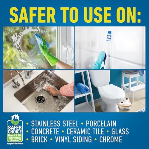 CLR Brands Calcium Lime & Rust Remover 22 oz. Spray Bottle, - Image 4