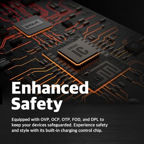 POUT H3 PRO Wireless Charging Mouse Pad – Qi-Enabled Fast Charger with Anti-Slip Base & Smooth Surface for Phones and Earbuds – Sleek Desk Accessory for Home & Office (Latte Cream) - Image 5
