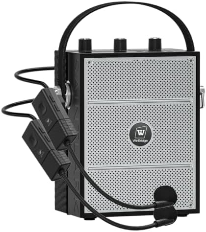 50W Voice Amplifier with 2 Mics,Microphone with Speaker by SANMICvoiceamplifier