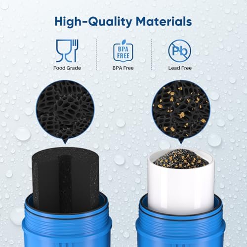 PUREPLUS 10"x4.5" Whole House Water Filter Kit, KDF & Carbon Block - Image 5
